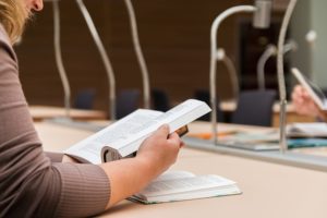 Reading book