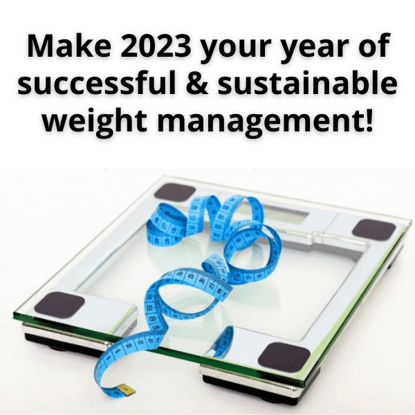 Make 2023 your year of successful weight loss follow-through